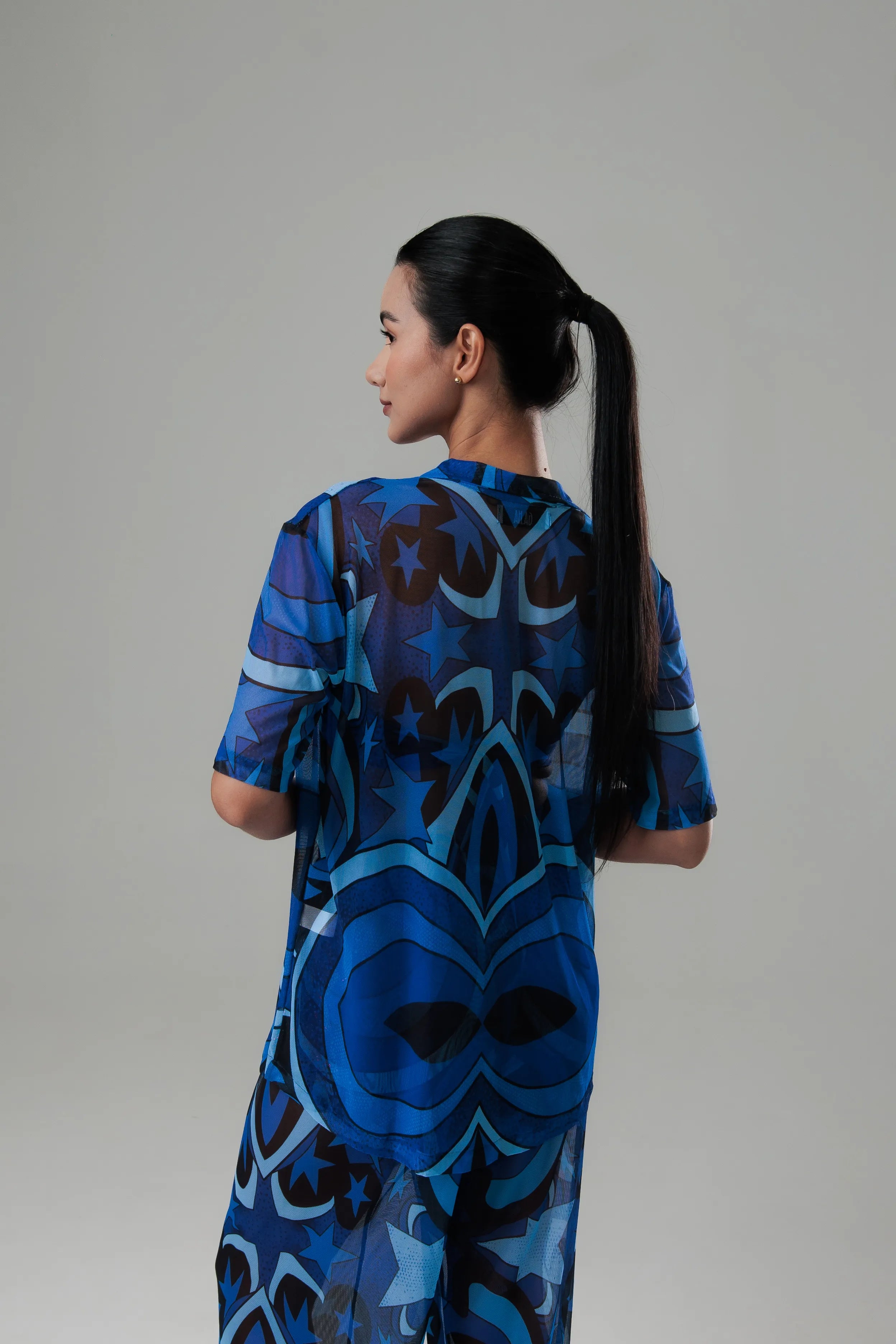 Camisa Botão Manga Curta