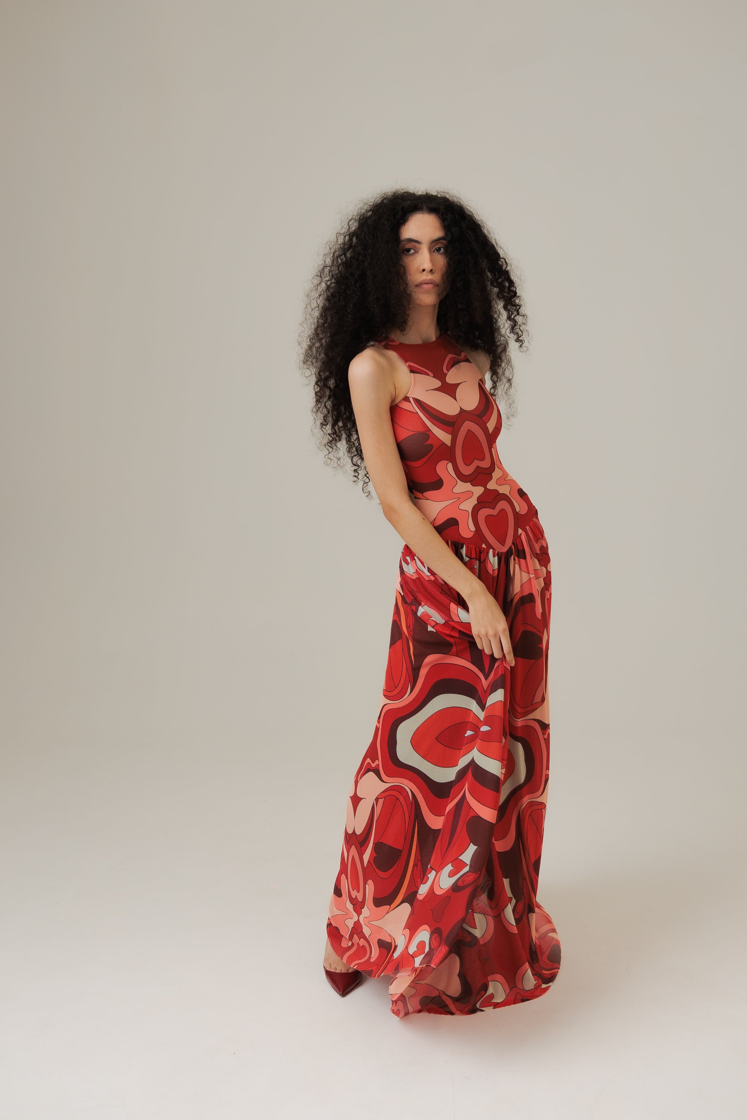 Vestido Cintura Baixa