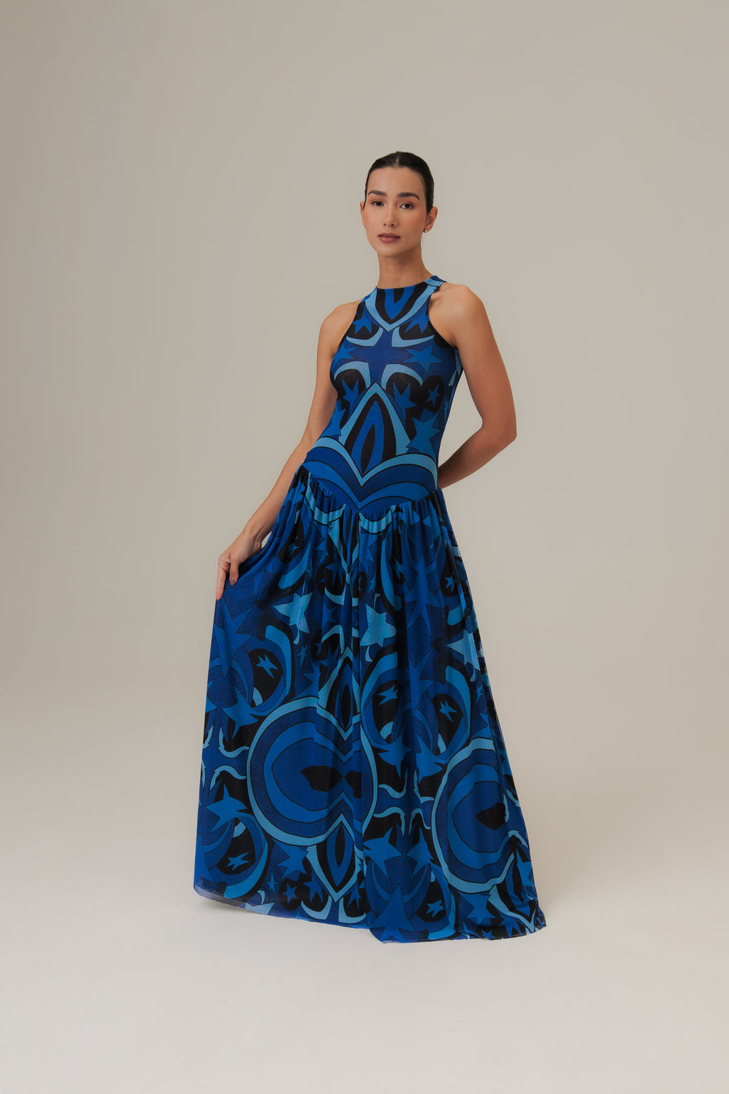 Vestido Cintura Baixa