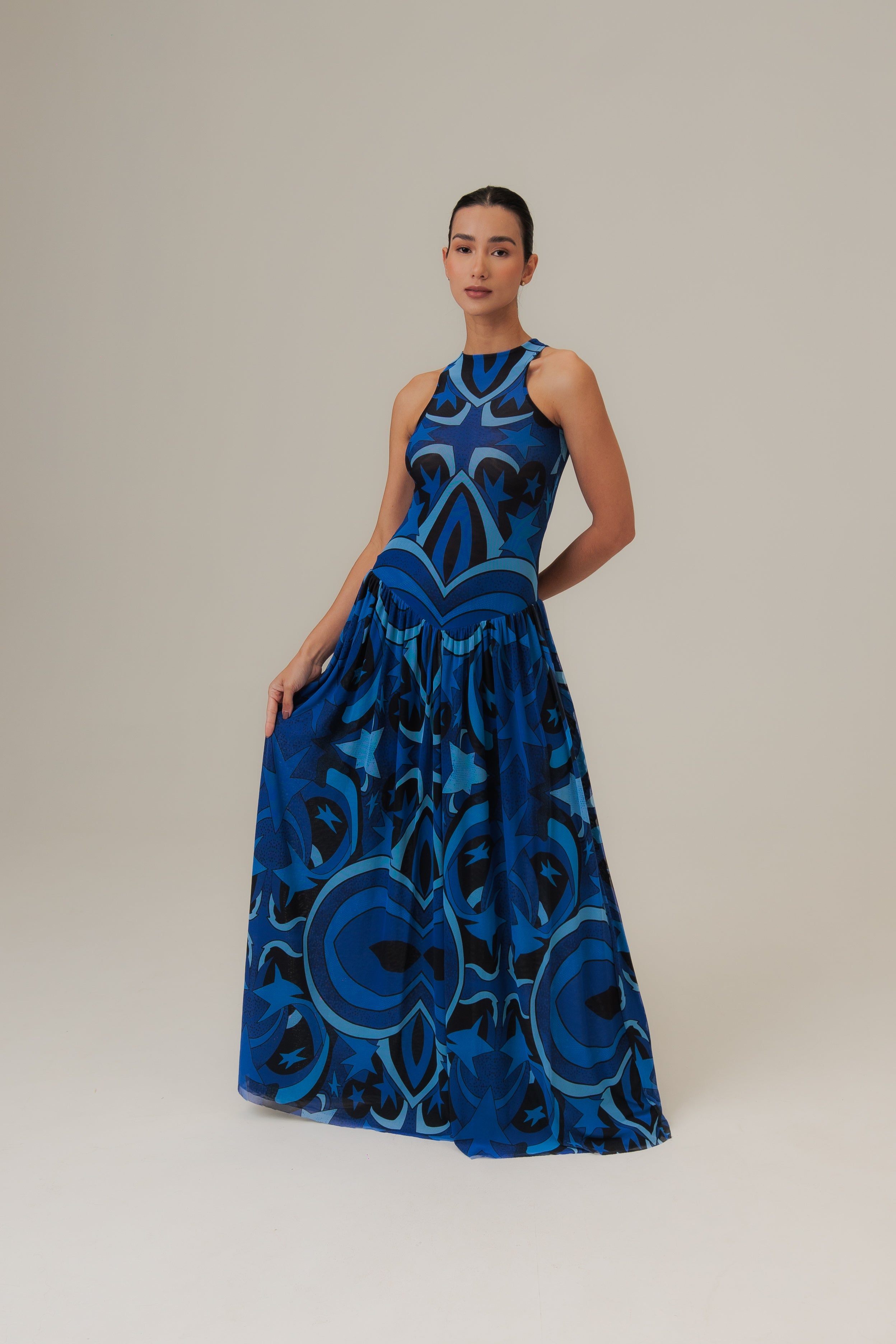 Vestido Cintura Baixa