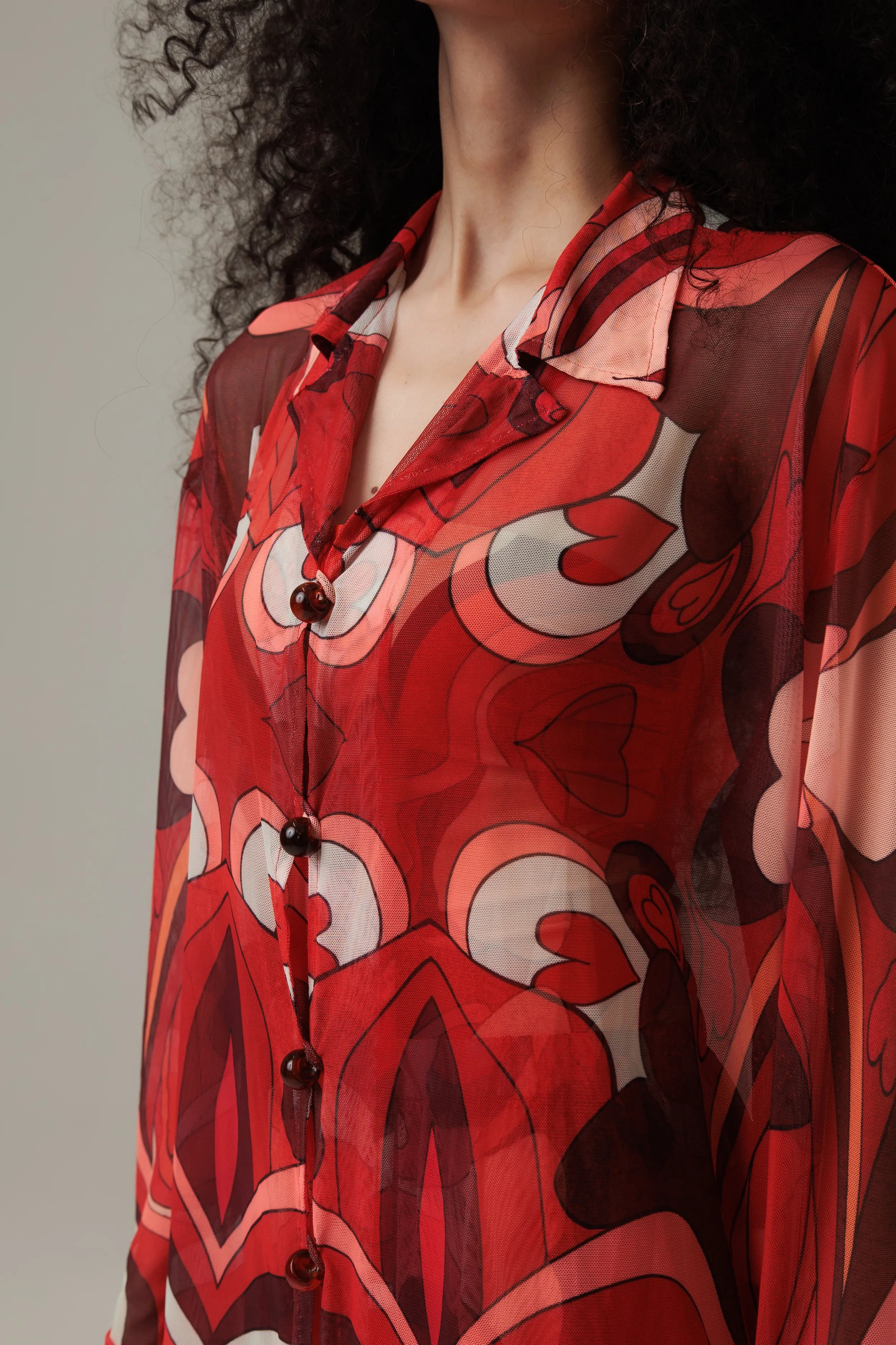 Camisa Botão Manga Longa