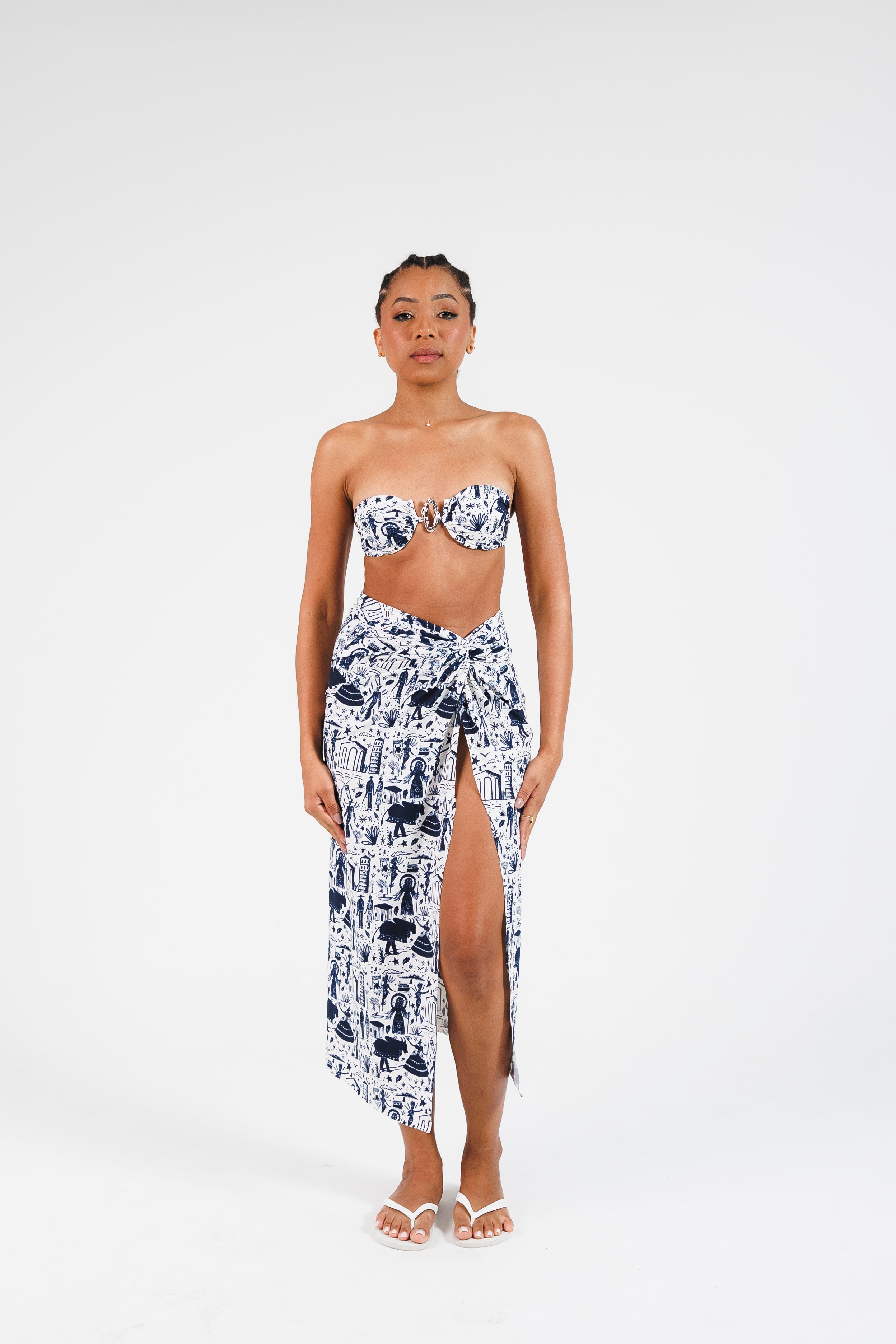 Saia Mídi (Estampado)