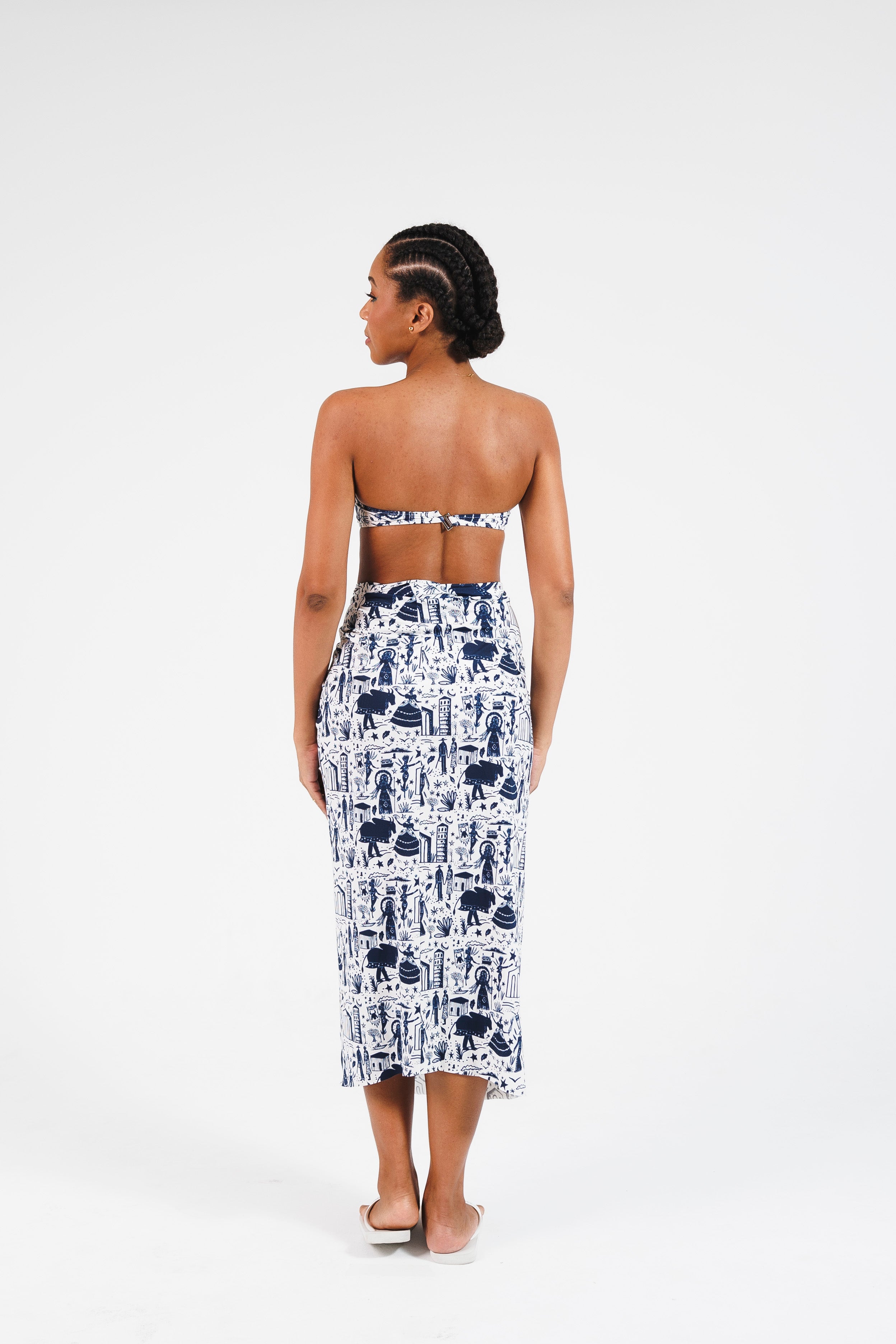 Saia Mídi (Estampado)