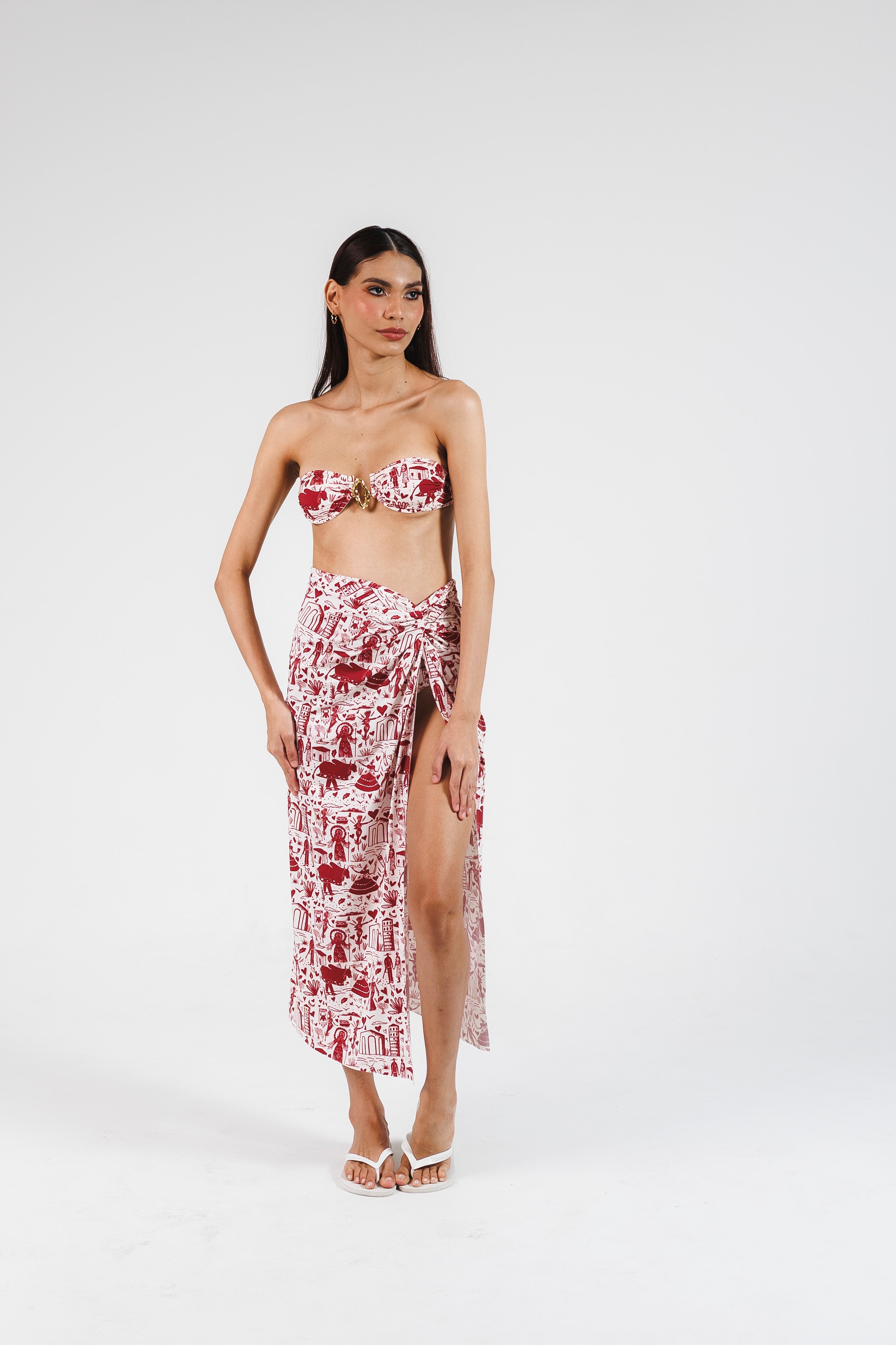 Saia Mídi (Estampado)