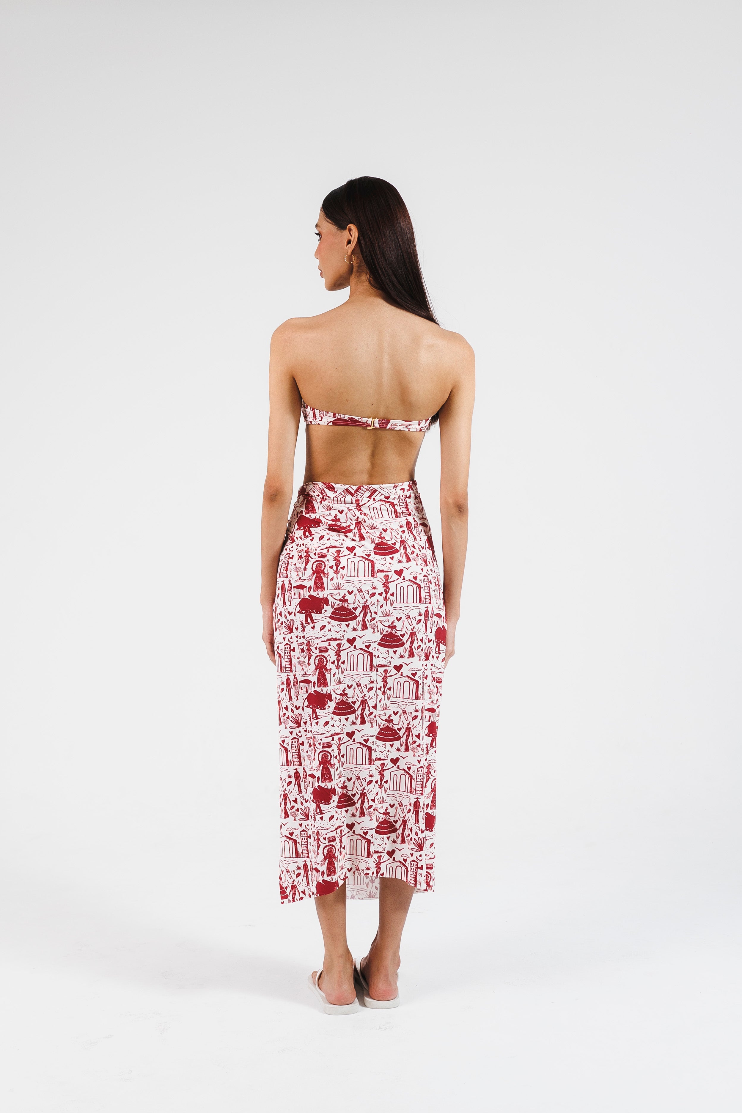 Saia Mídi (Estampado)