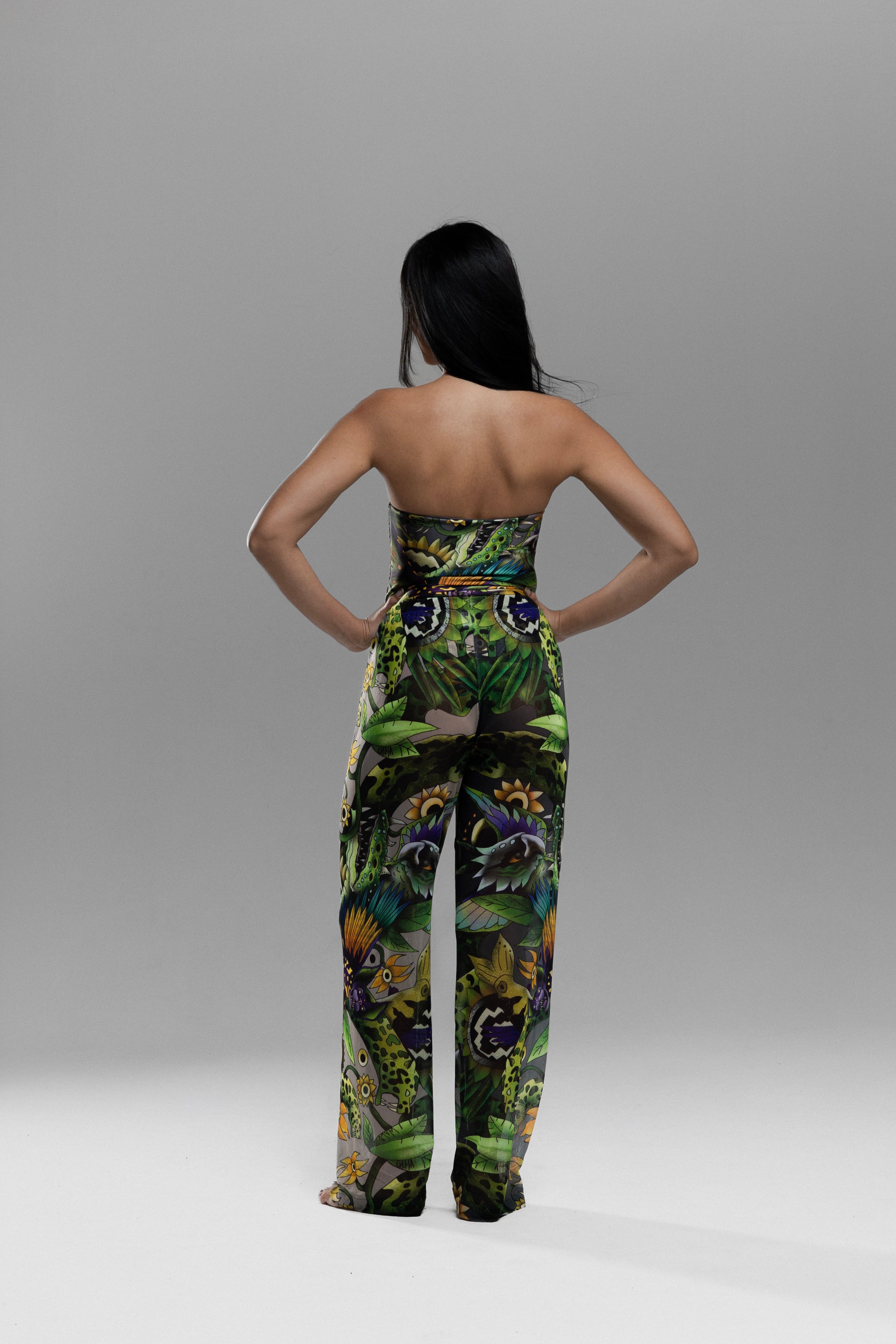 Calça Reta Tule Encantaria