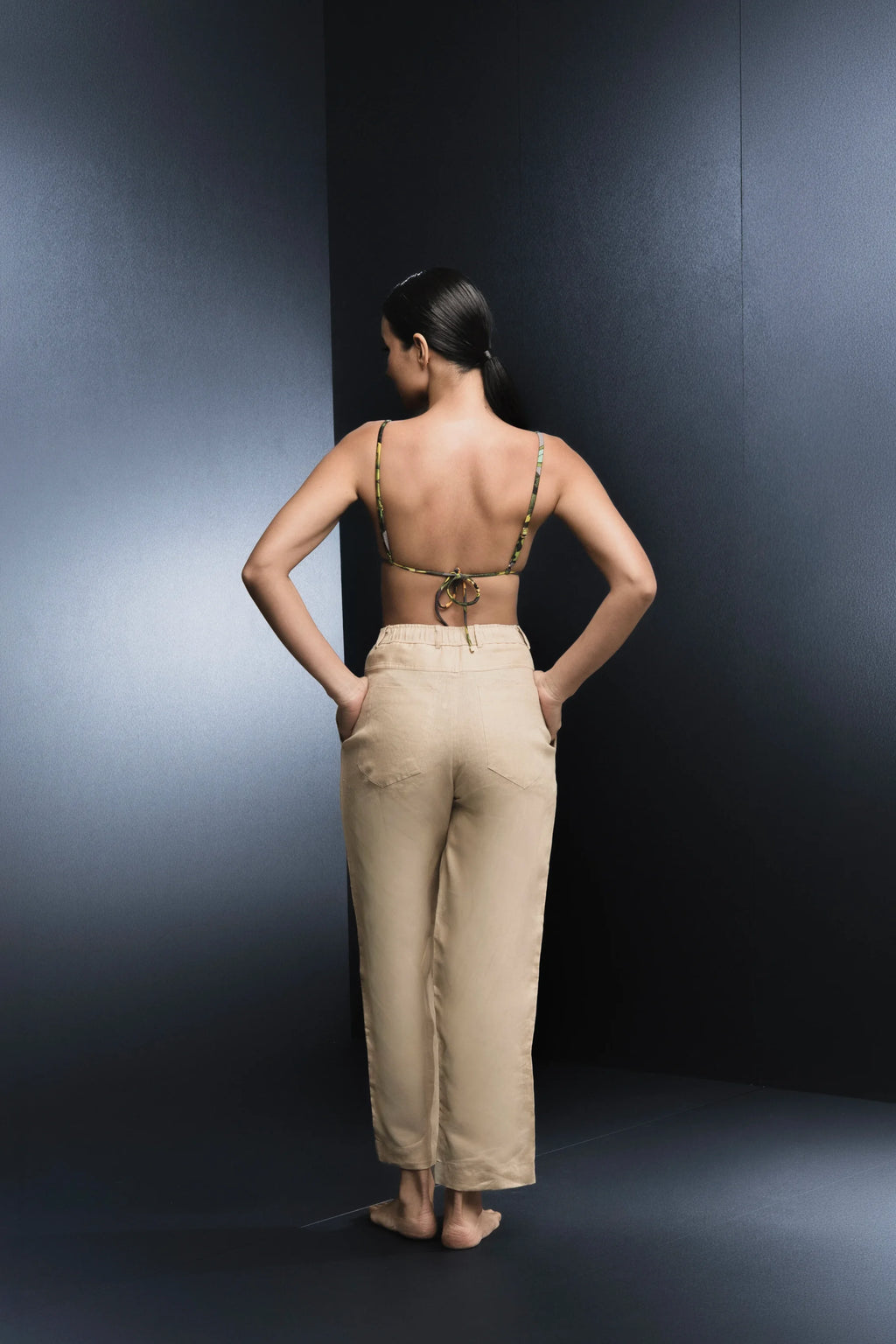 Calça Reta Linho Encantaria