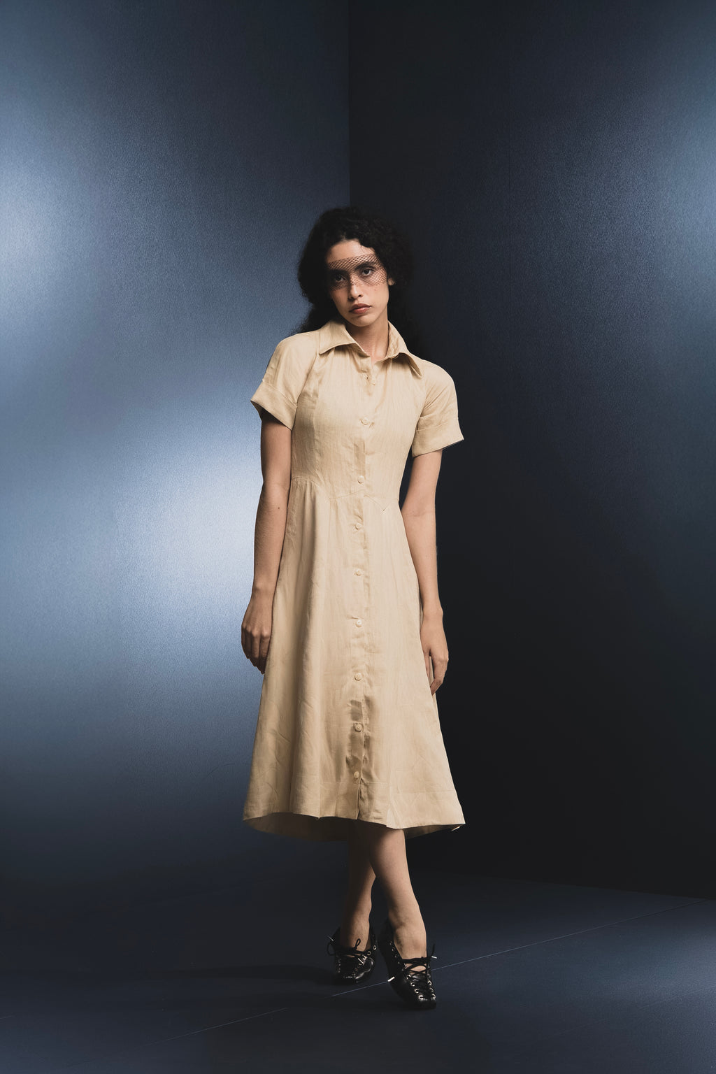 Vestido Chemise Linho Encantaria