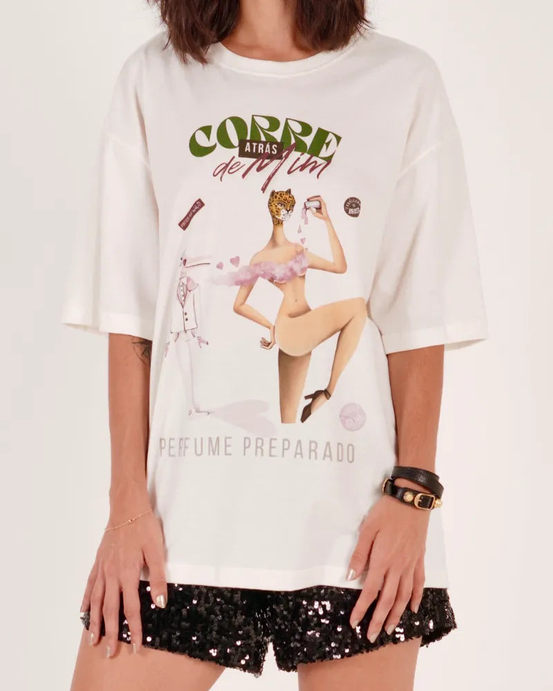 Camiseta Corre Atrás de Mim