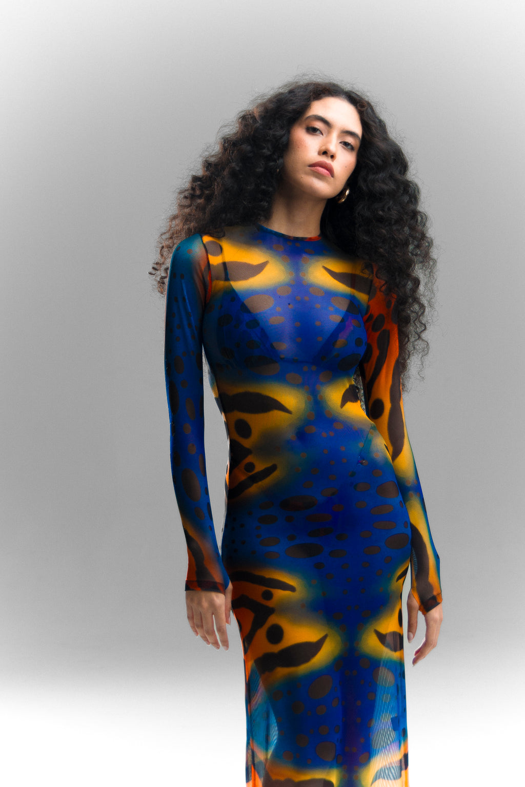 Vestido Manga Longa Veneno