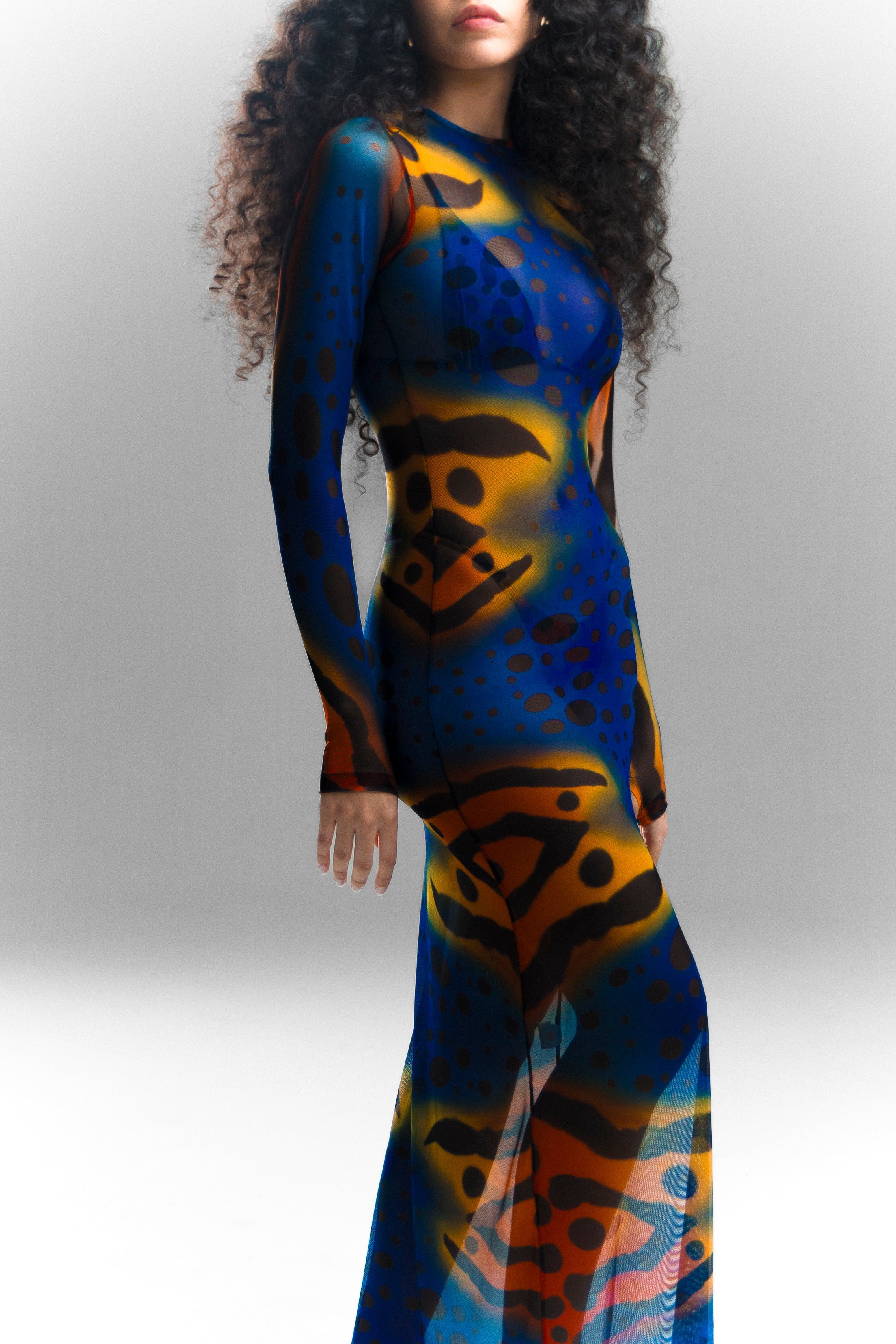 Vestido Manga Longa Veneno