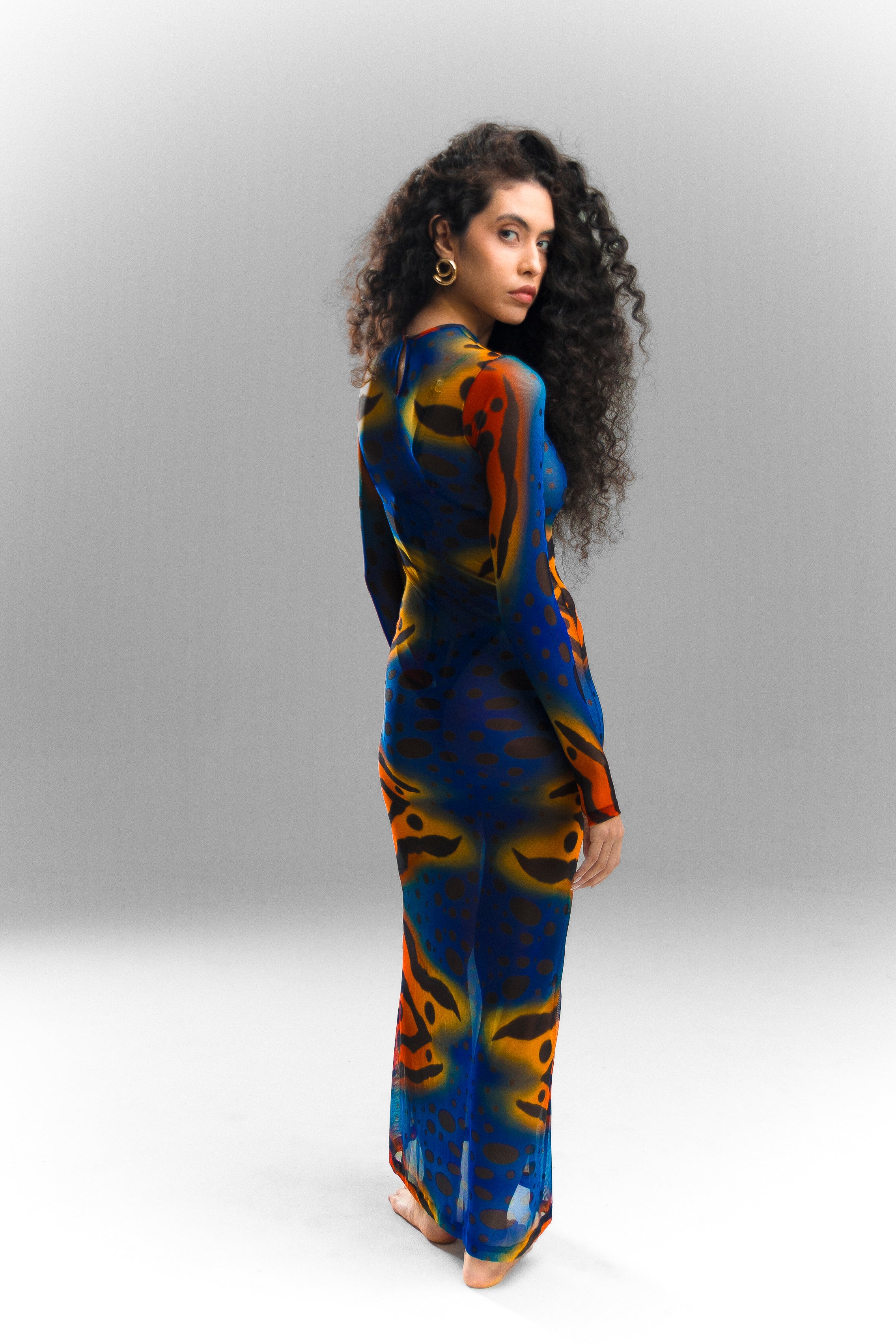 Vestido Manga Longa Veneno